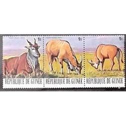 Guinee Republic Oryx, 3 stamps-Stamps-Guinee Republic-StampPhenom