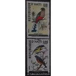 Haiti Birds , 2 stamps-Stamps-StampPhenom-StampPhenom