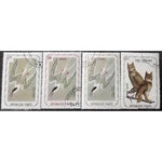 Haiti Lot 4 of Birds, 4 stamps-Stamps-Haiti-StampPhenom