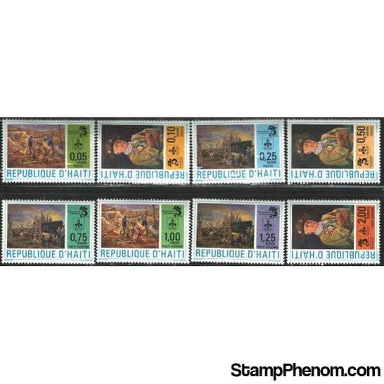Haiti Scouting , 8 stamps