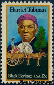 United States of America 1978 Harriet Tubman and Cart Carrying Slaves