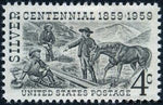 United States of America 1959 Henry Comstock at Mount Davidson Site, Horse