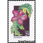 United States of America 1992 Herb Robert (Geranium robertianum)