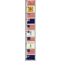 United States of America 1968 Historic Flags