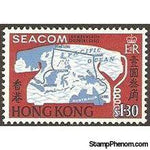 Hong Kong 1967 SEACOM-Stamps-Hong Kong-StampPhenom