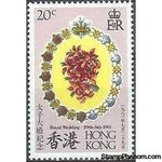 Hong Kong 1981 Royal Wedding-Stamps-Hong Kong-StampPhenom