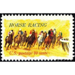 United States of America 1974 Horse (Equus ferus caballus) Rounding Turn