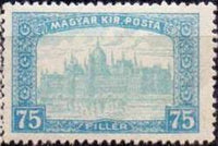 Hungary 1916 Harvesters and Parliament Buildings-Stamps-Hungary-StampPhenom