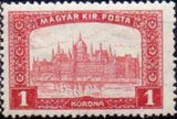 Hungary 1916 Harvesters and Parliament Buildings-Stamps-Hungary-StampPhenom