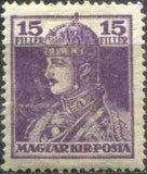 Hungary 1918 Charles and Zita-Stamps-Hungary-StampPhenom