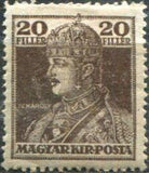 Hungary 1918 Charles and Zita-Stamps-Hungary-StampPhenom