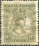 Hungary 1918 Charles and Zita-Stamps-Hungary-StampPhenom