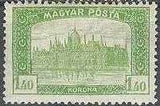 Hungary 1919 Harvesters and Parliament Buildings - Inscribed Magyar Posta-Stamps-Hungary-StampPhenom