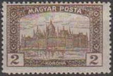 Hungary 1919 Harvesters and Parliament Buildings - Inscribed Magyar Posta-Stamps-Hungary-StampPhenom