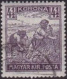 Hungary 1920 Re-issue of Harvesters - MAGYAR KIR POSTA-Stamps-Hungary-StampPhenom