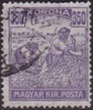 Hungary 1920 Re-issue of Harvesters - MAGYAR KIR POSTA-Stamps-Hungary-StampPhenom