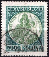 Hungary 1921 Madonna and Child-Stamps-Hungary-StampPhenom