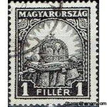 Hungary 1926 Definitives - Crown of Saint Stephen and Picturals