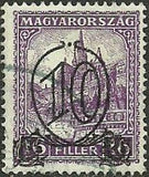 Hungary 1931 Pictorials Surcharged-Stamps-Hungary-StampPhenom