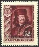 Hungary 1935 Prince Rakoczi - Death Bicentenary-Stamps-Hungary-StampPhenom