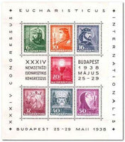 Hungary 1938 34th International Eucharistic Congress-Stamps-Hungary-StampPhenom