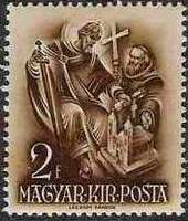 Hungary 1938 St Stephen - 900th Death Anniversary-Stamps-Hungary-StampPhenom