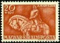 Hungary 1940 King Matthias Hunyadi - 500th Birth Anniversary-Stamps-Hungary-StampPhenom