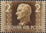 Hungary 1941 Admiral Horthy-Stamps-Hungary-StampPhenom