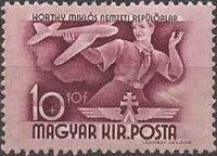 Hungary 1941 Airmails - Horthy Aviation Fund-Stamps-Hungary-StampPhenom