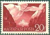 Hungary 1941 Count Szechenyi - 150th Birth Anniversary-Stamps-Hungary-StampPhenom