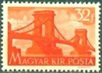 Hungary 1941 Count Szechenyi - 150th Birth Anniversary-Stamps-Hungary-StampPhenom