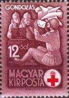 Hungary 1942 Red Cross Fund-Stamps-Hungary-StampPhenom