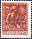 Hungary 1943 Wounded Soldiers Relief Fund-Stamps-Hungary-StampPhenom