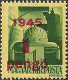 Hungary 1945 Provisionals-Stamps-Hungary-StampPhenom