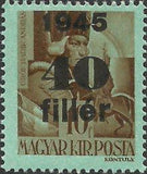 Hungary 1945 Provisionals-Stamps-Hungary-StampPhenom