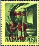 Hungary 1945 Provisionals-Stamps-Hungary-StampPhenom