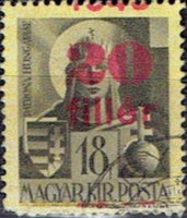 Hungary 1945 Provisionals-Stamps-Hungary-StampPhenom