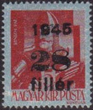 Hungary 1945 Provisionals-Stamps-Hungary-StampPhenom