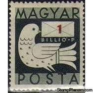 Hungary 1946 Dove and Letter