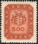 Hungary 1946 Posthorn and Arms-Stamps-Hungary-StampPhenom