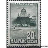 Hungary 1947 Airmails - Views-Stamps-Hungary-StampPhenom