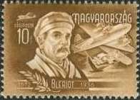 Hungary 1948 Airmails - Explorers and Inventors-Stamps-Hungary-StampPhenom