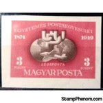 Hungary 1950 75th anniv. of UPU-Stamps-Hungary-StampPhenom