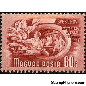 Hungary 1950 Agricultural cooperation-Stamps-Hungary-StampPhenom