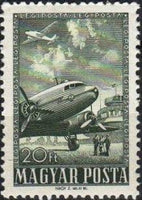 Hungary 1950 Airmails-Stamps-Hungary-StampPhenom