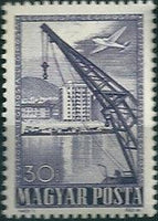 Hungary 1950 Airmails-Stamps-Hungary-StampPhenom