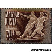 Hungary 1950 Football-Stamps-Hungary-StampPhenom