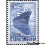 Hungary 1950 Freightship 'Szeged'-Stamps-Hungary-StampPhenom