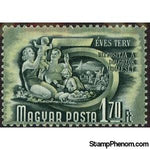 Hungary 1950 Holiday-Stamps-Hungary-StampPhenom