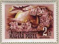 Hungary 1950 PO Philatelic Museum - 20th Anniversary-Stamps-Hungary-StampPhenom